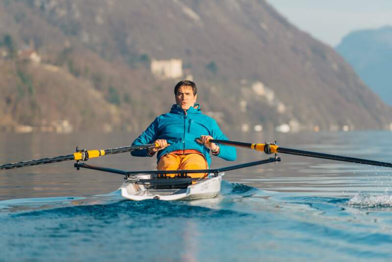 Freizeit ruderbooten & Ruder und Segelboot