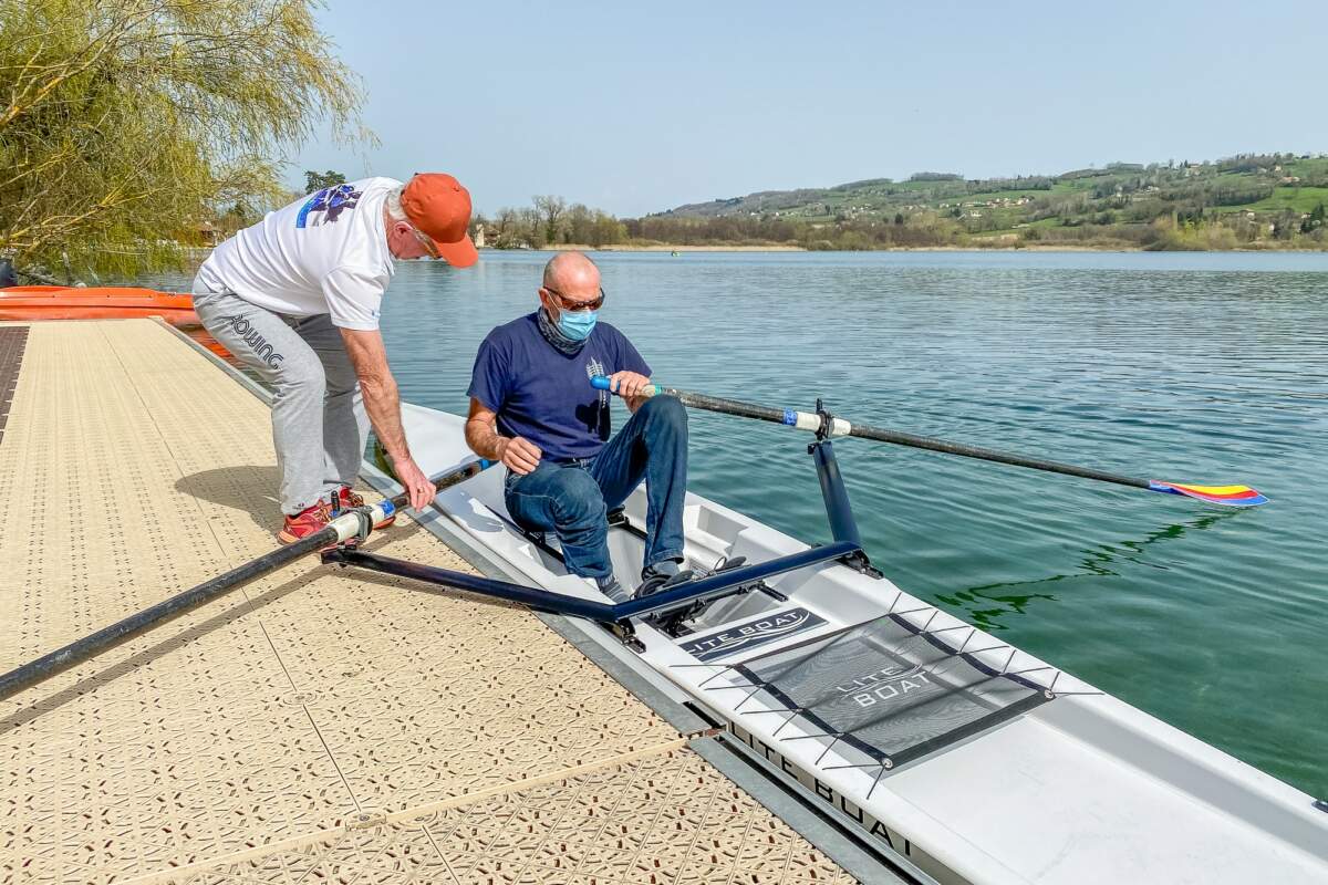 Benefits of rowing for your health - Rowing with a Liteboat