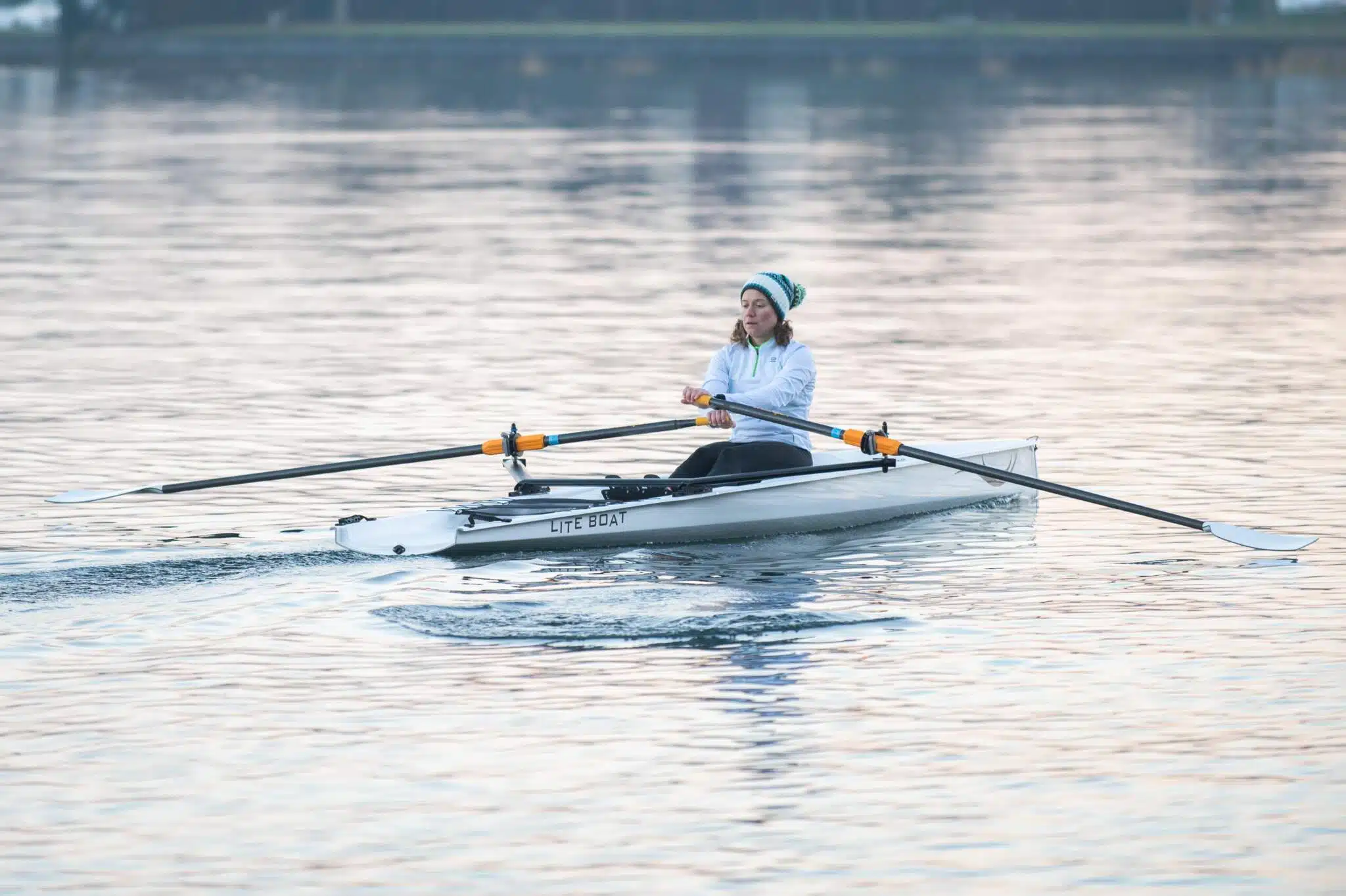LiteSport 4.6 lightweight solo recreational rowing boat
