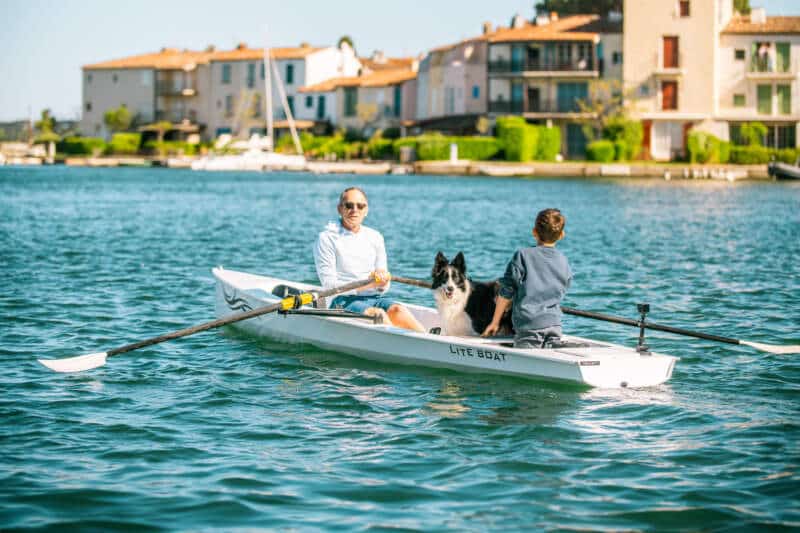 Bateau d'aviron Liteboat X Row Saint Tropez