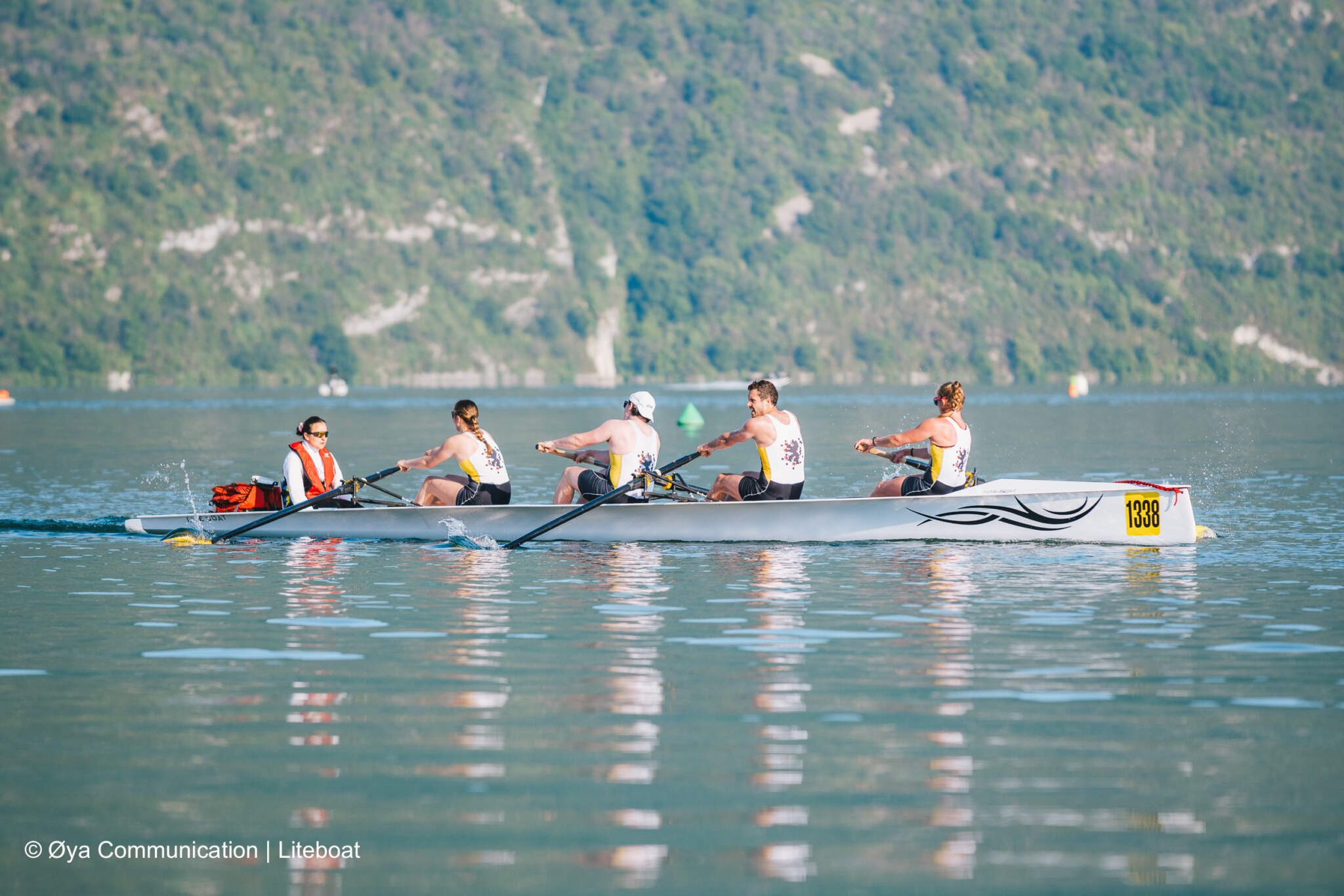 LiteRace 4X Quad coastal rowing boat
